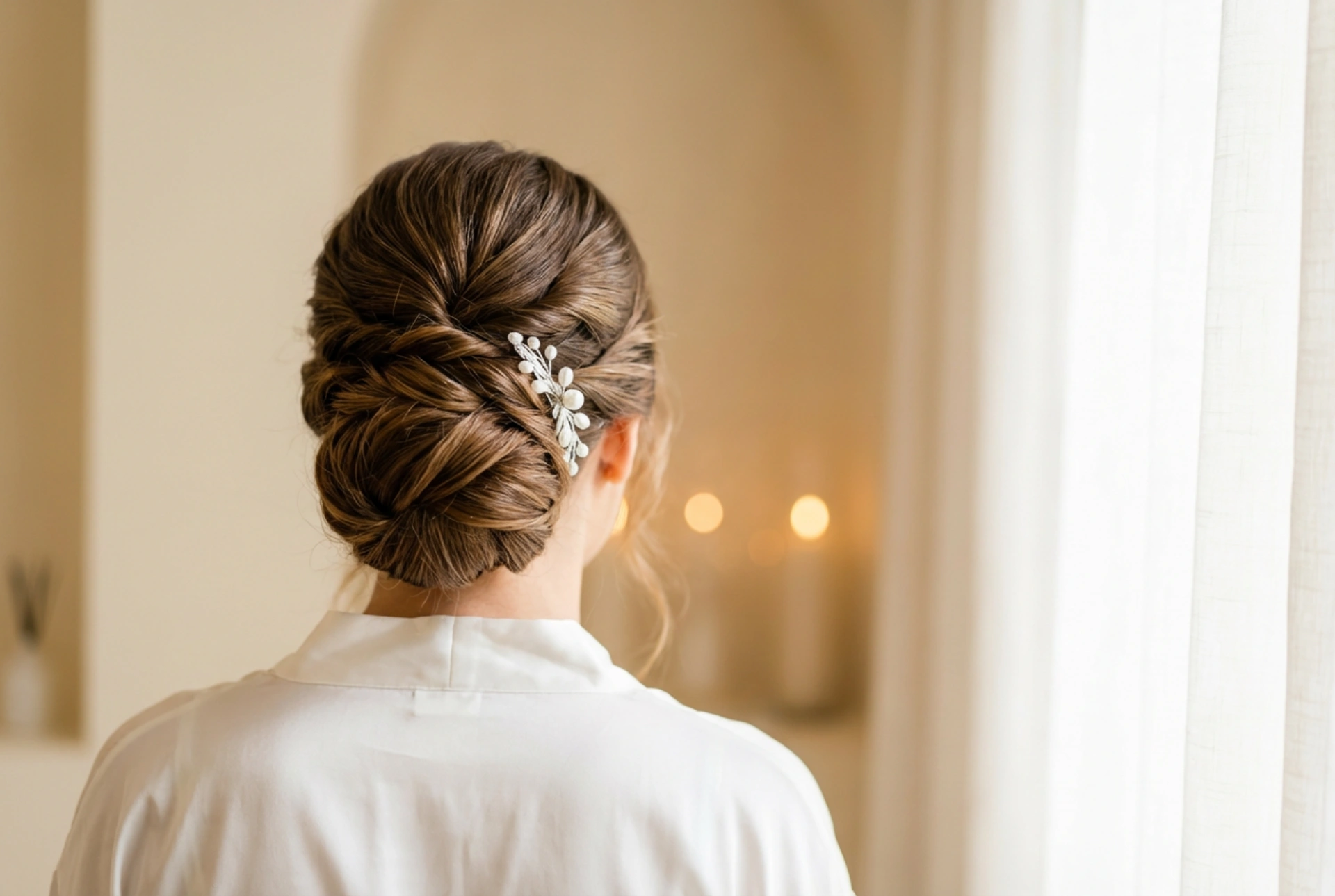 Peinados para bodas con pelo largo: un recogido elegante paso a paso
