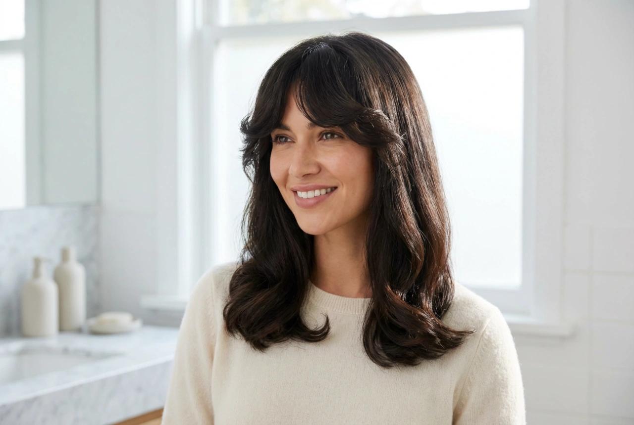 Cómo dominar un peinado con flequillo: estilizado y volumen