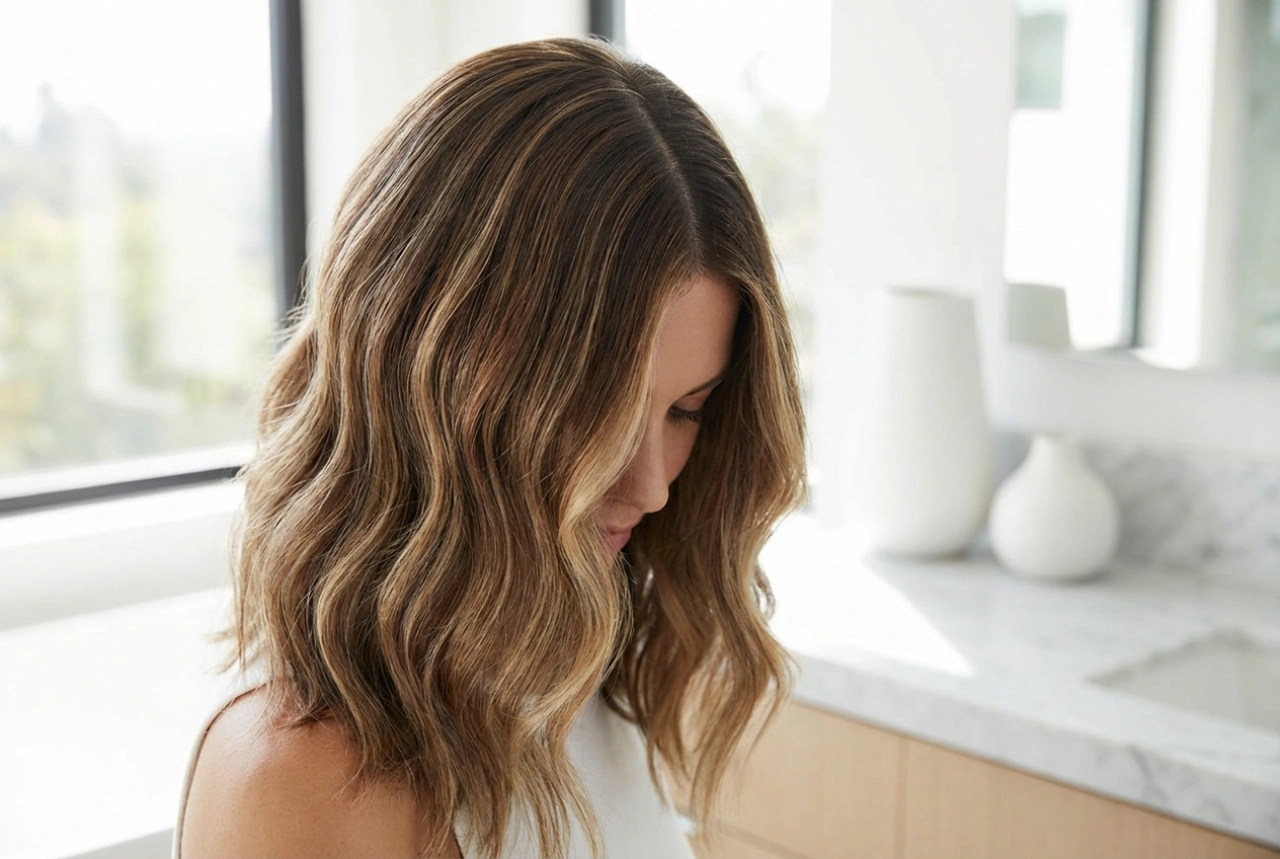 Cómo Resaltar los Reflejos: Peinados con Mechas, Ondas y Raya