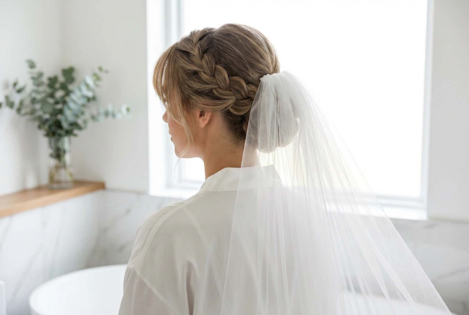 Velo y Flequillo: Cómo Crear el Peinado de Novia Perfecto