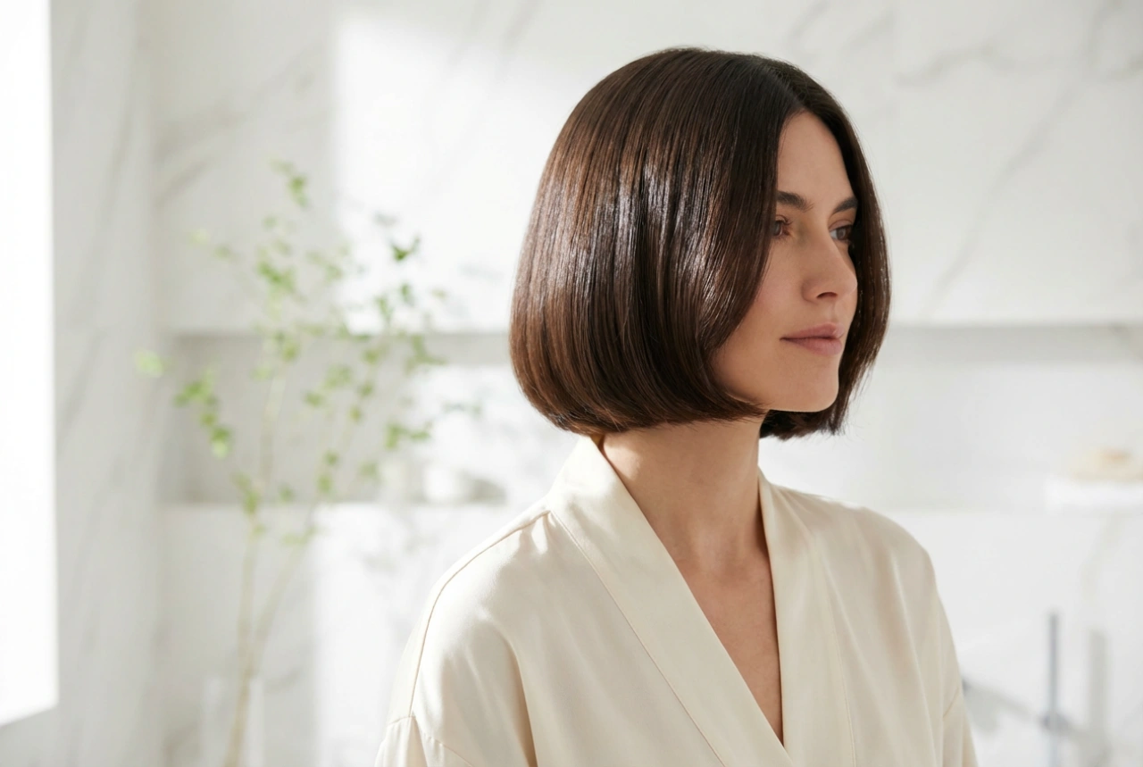 Cómo llevar y peinar el corte de pelo hongo para mujer: forma y volumen