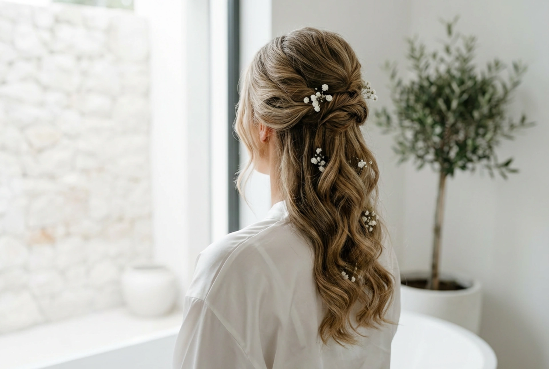 Cabello largo para bodas: peinados de boda para pelo largo