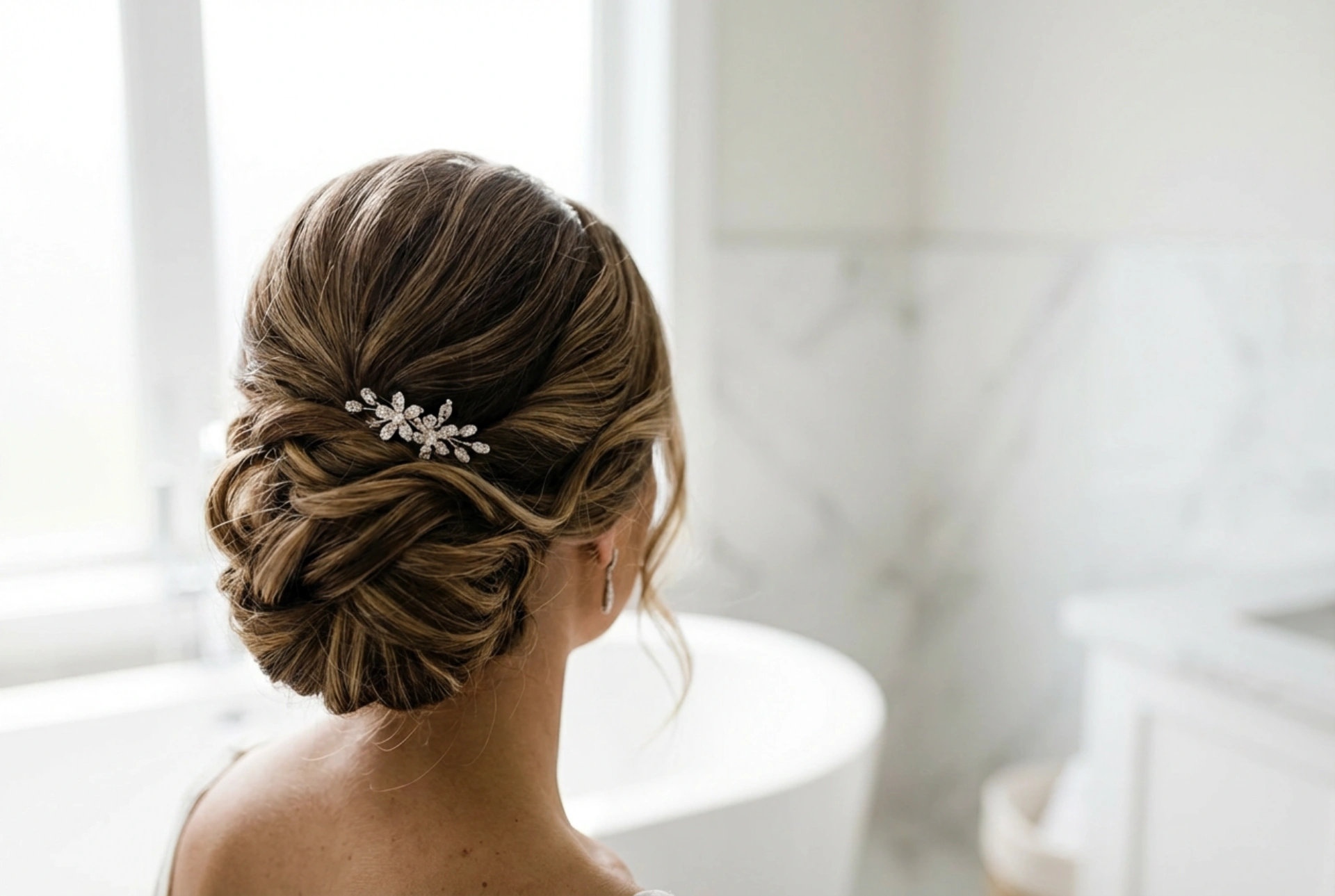 Peinados para bodas: cabello largo desde la preparación hasta un acabado duradero