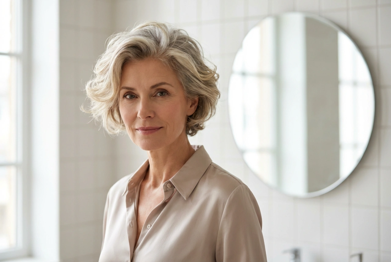 Volumen sin cardado: peinados para cabello fino después de los 50