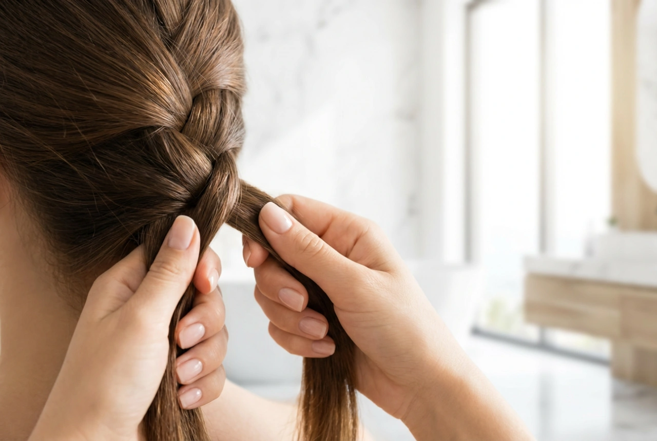 Trenza francesa desde cero: peinados con trenza de raíz paso a paso