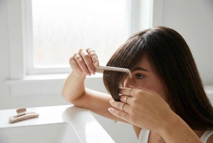 Selección y Estilizado: Flequillo Asimétrico Paso a Paso en Casa