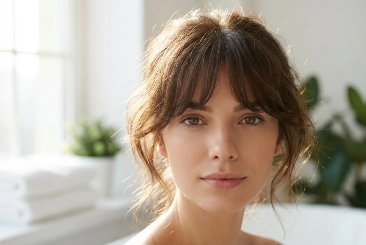 Más volumen óptico: flequillo para cabello fino y trucos diarios