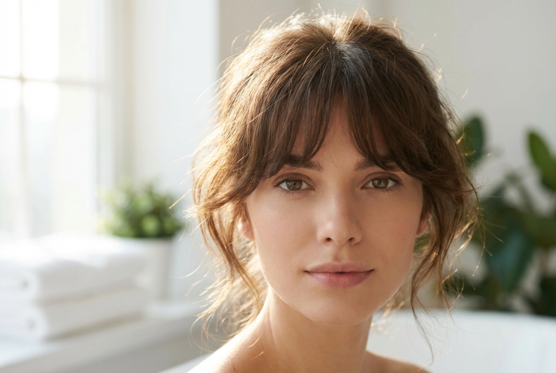 Más volumen óptico: flequillo para cabello fino y trucos diarios