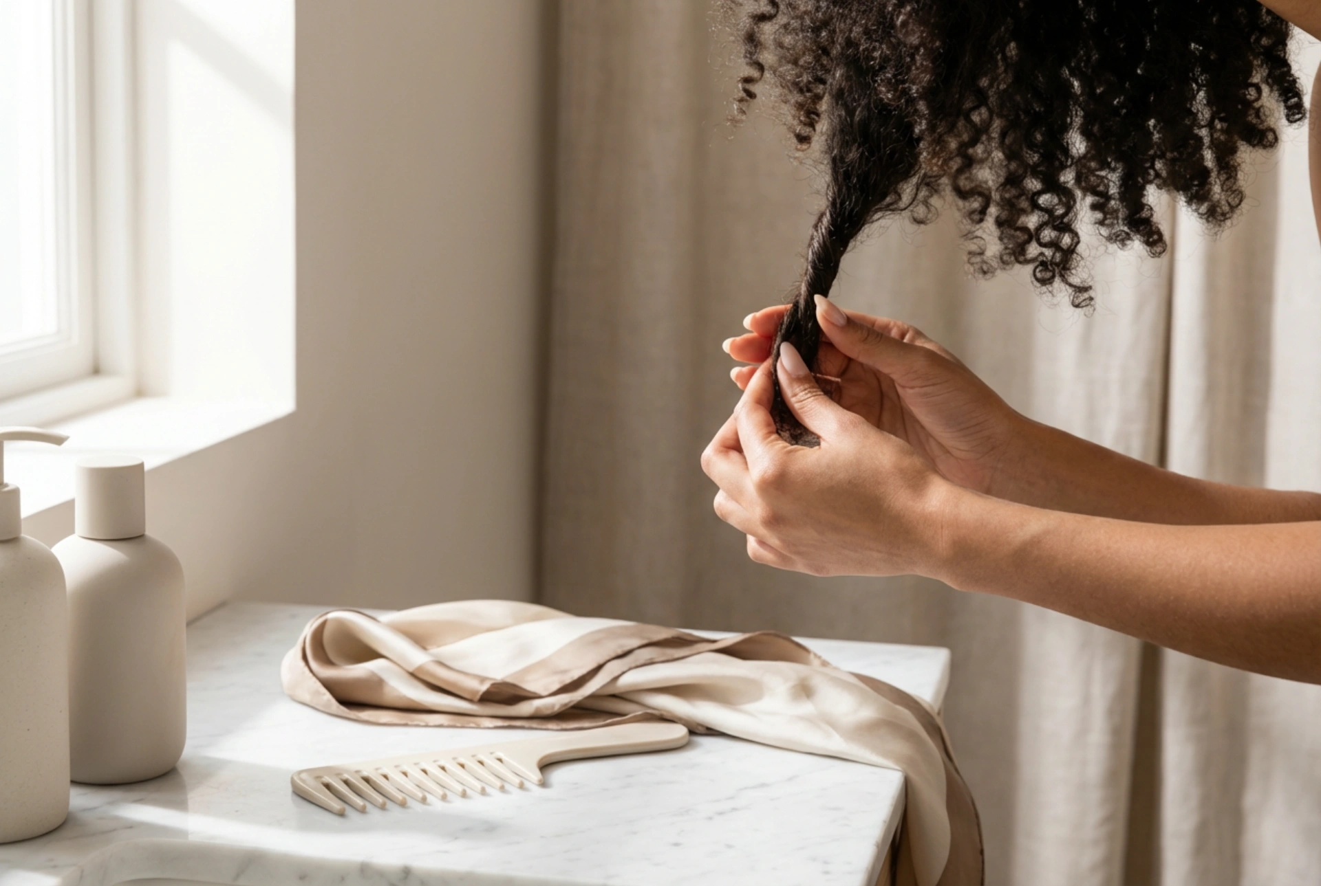 Pelo rizado: peinado paso a paso para el día y para la noche