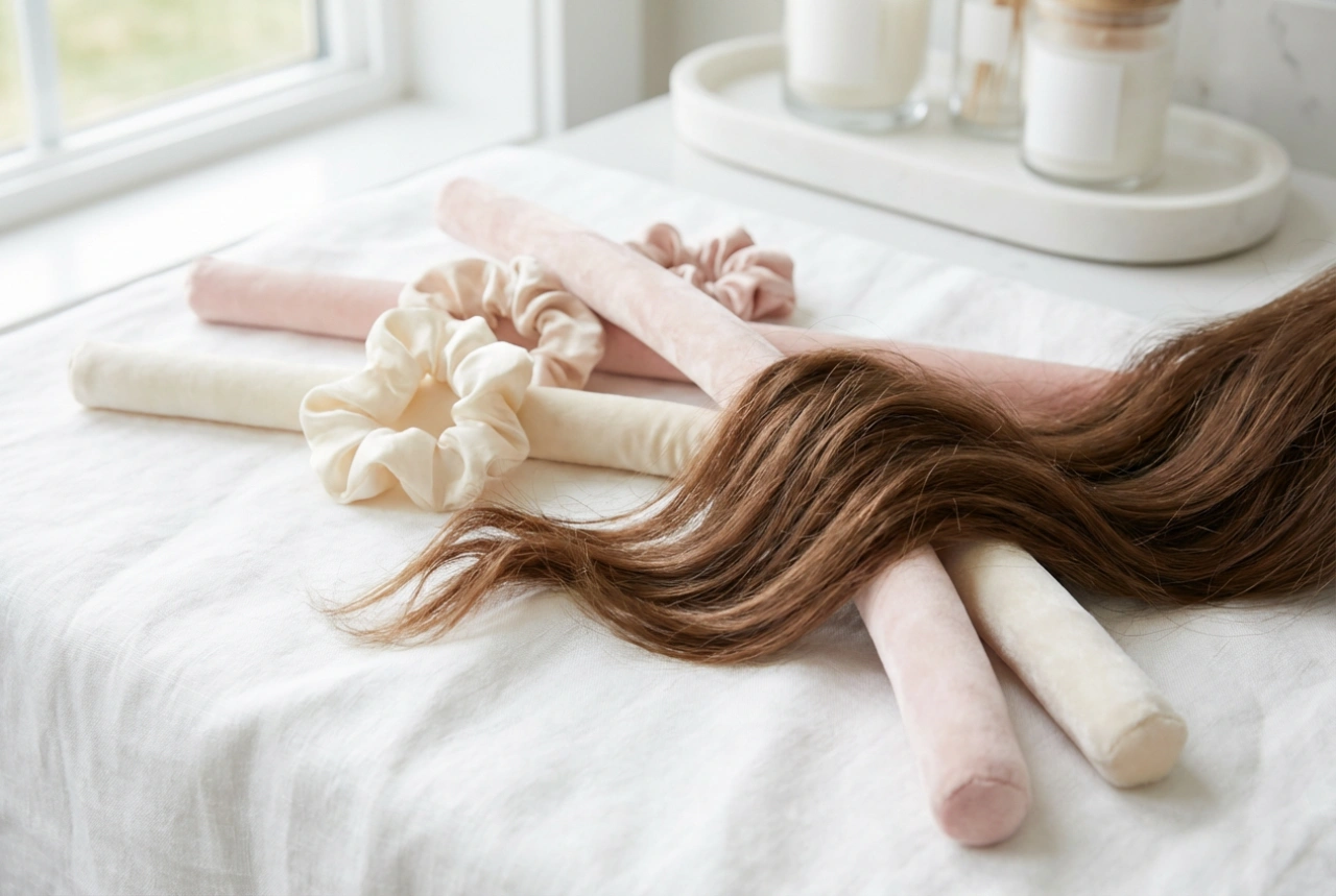 Rizos para cabello de longitud media: métodos eficaces sin calor