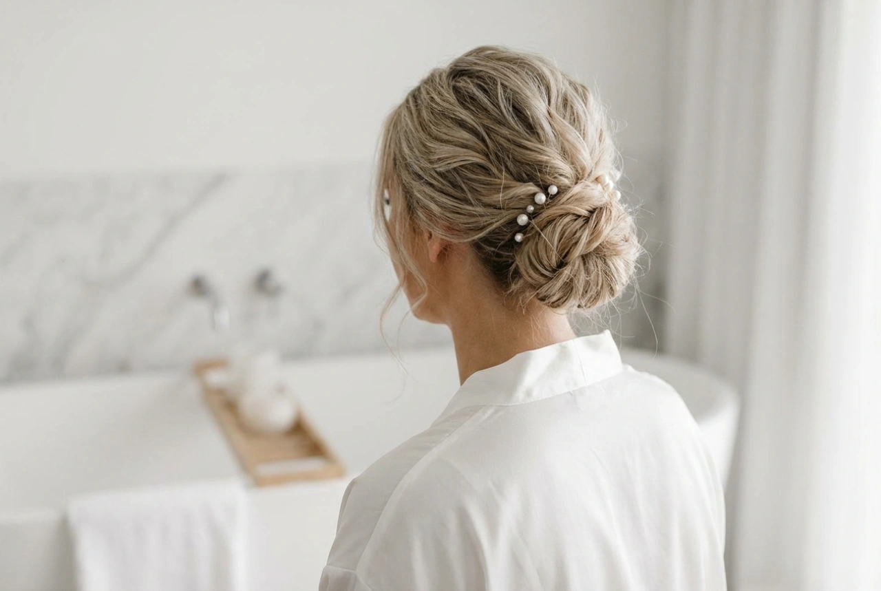 Recogidos de boda desenfadados: cómo lograr un efecto suave y elegante