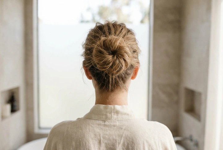 Moño desenfadado para cabello fino: volumen sin cardar y peinado duradero