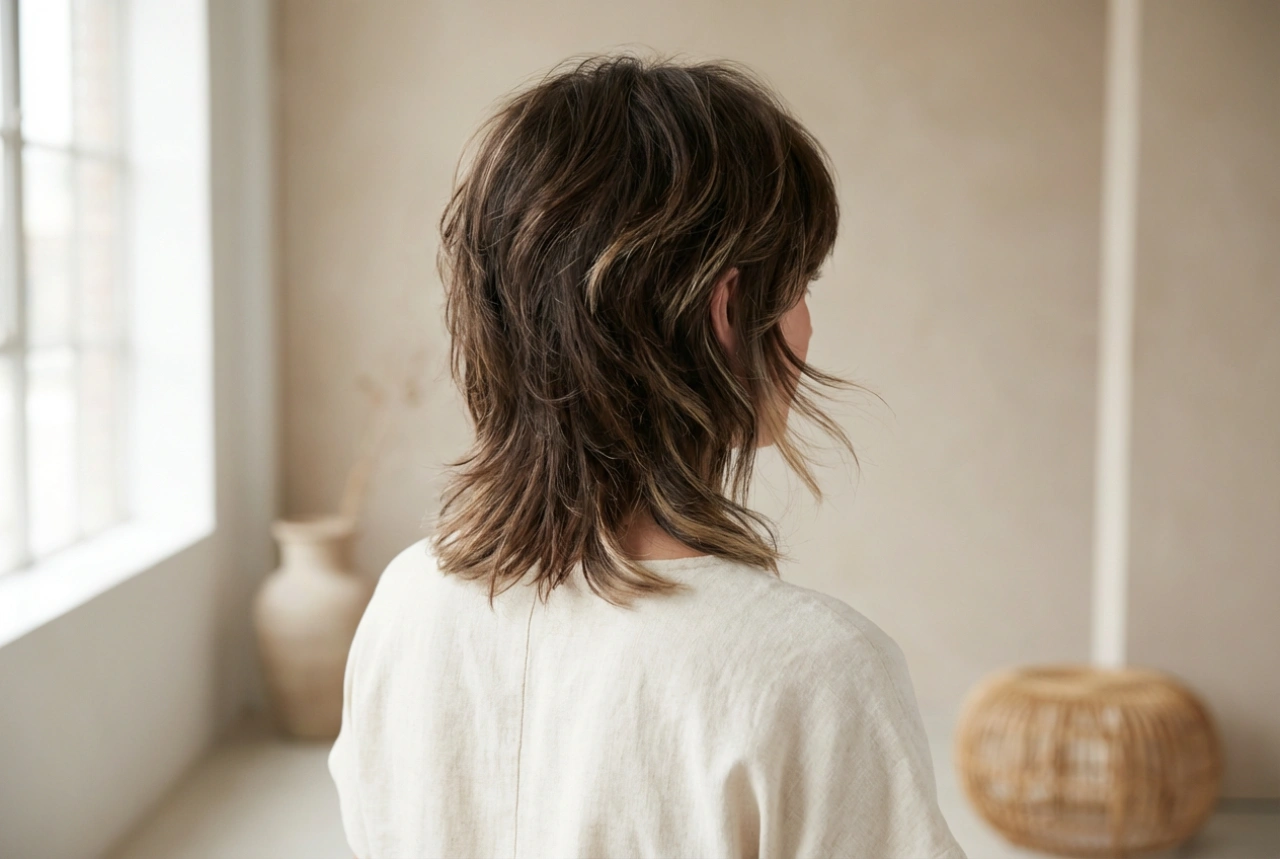 Mullet moderno: peinado paso a paso, textura y volumen
