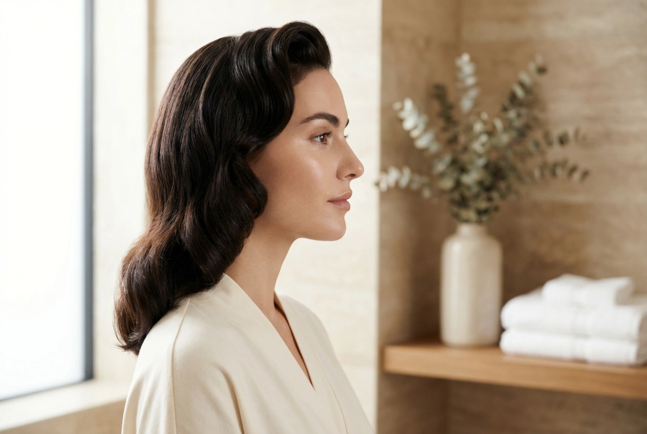 Peinados retro en la práctica: ondas clásicas, victory rolls y moño francés