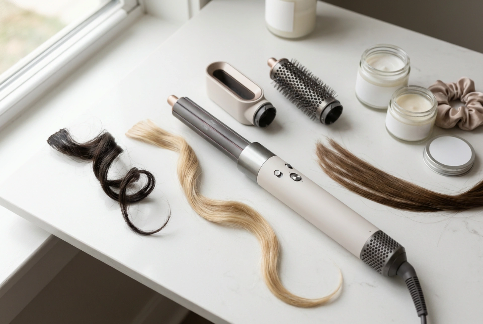Estilizador de cabello 5 en 1: cómo usarlo y crear 4 efectos diferentes