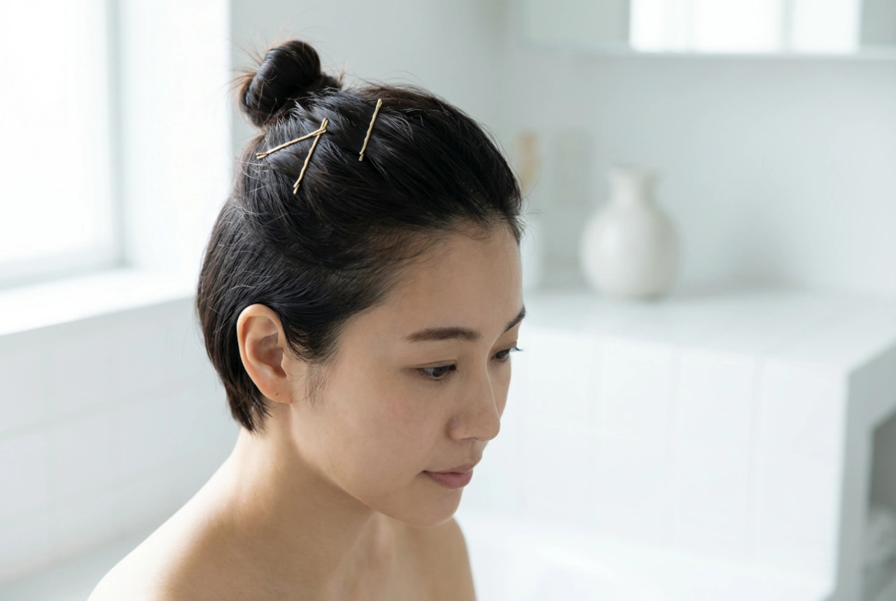 Peinados para cabello corto: horquillas, mini moños y recogidos ingeniosos