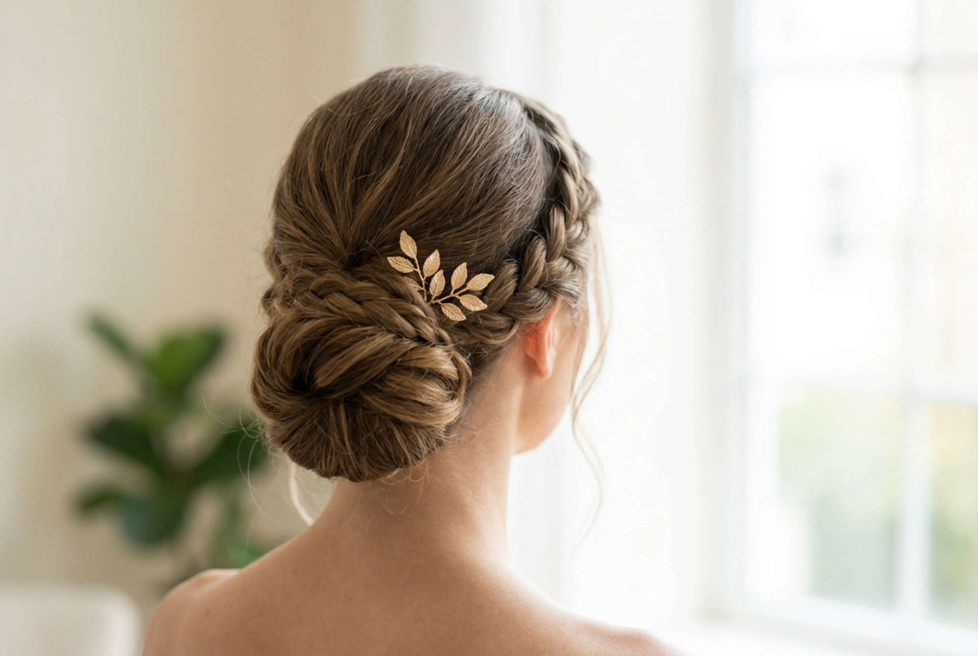 Peinados recogidos para bodas: moños elegantes, trenzas y accesorios