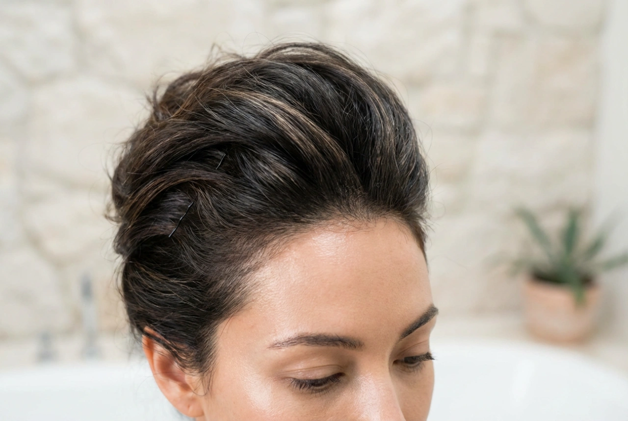 Peinados con flequillo hacia arriba: cómo sujetarlo, darle volumen y usar horquillas invisibles