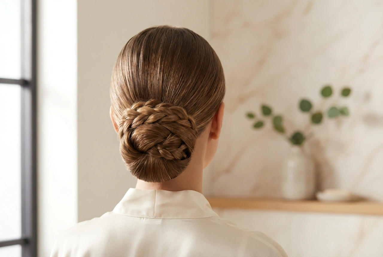 Peinados para cabello largo: trenzas elegantes, moño bajo y semirecogidos