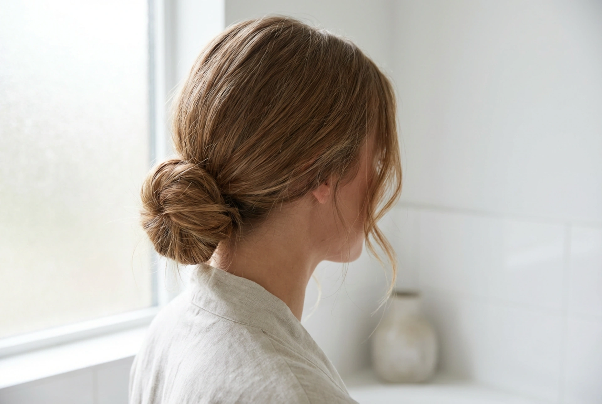 Recogidos para cabello mediano: semirecogidos, moños bajos y trenzas sueltas