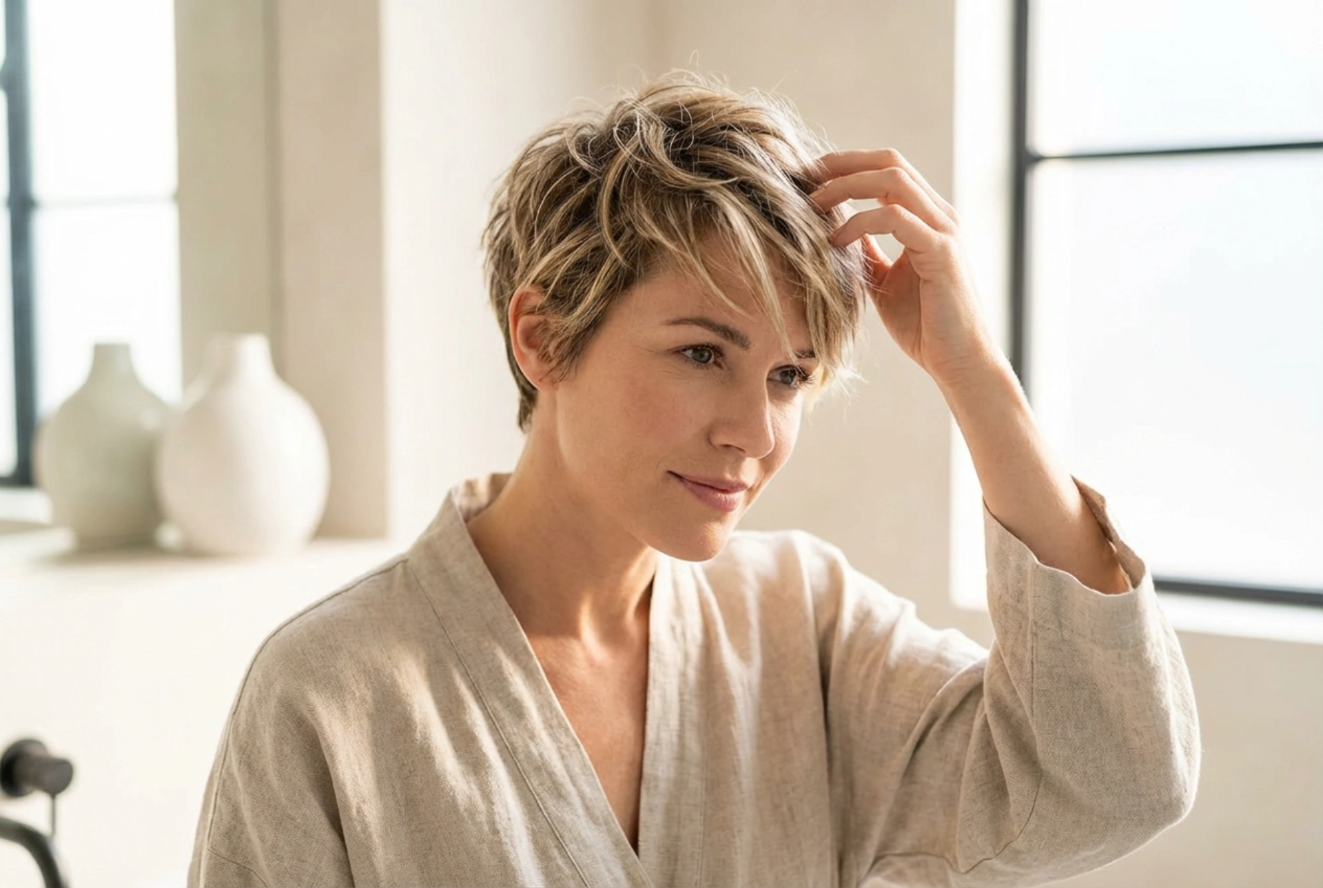 Ideas de peinados para cabello corto: estilización rápida y larga duración