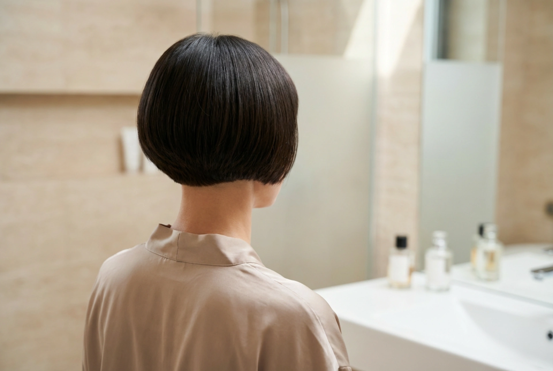 Corte de pelo bob corto: cómo peinar la parte trasera y añadir volumen