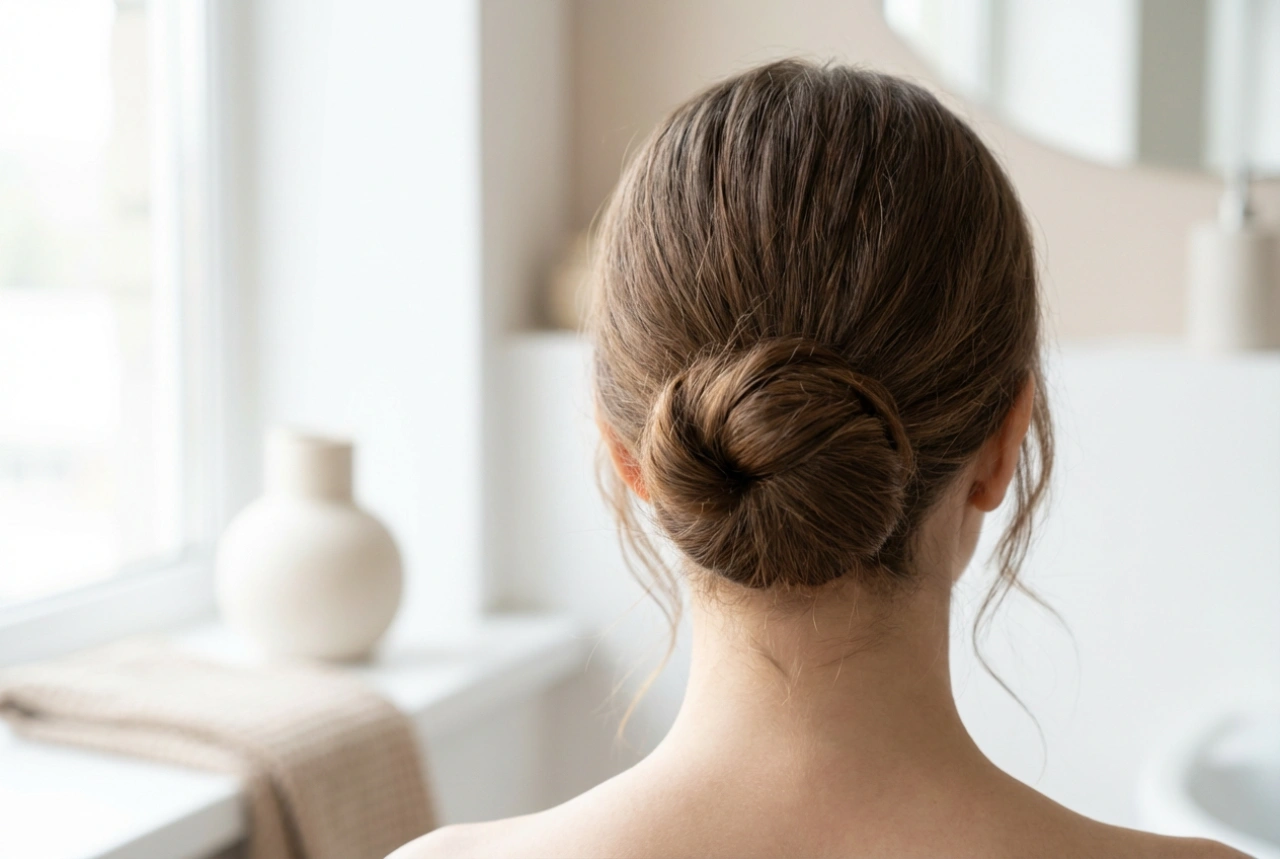 Peinado de moño paso a paso: liso, despeinado y bajo