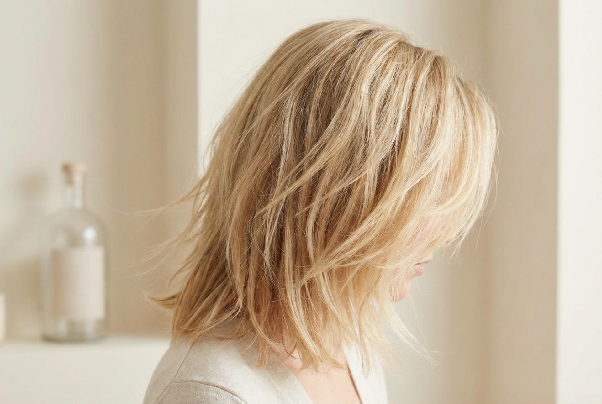 Cómo peinar el cabello a capas para resaltar las capas y la textura