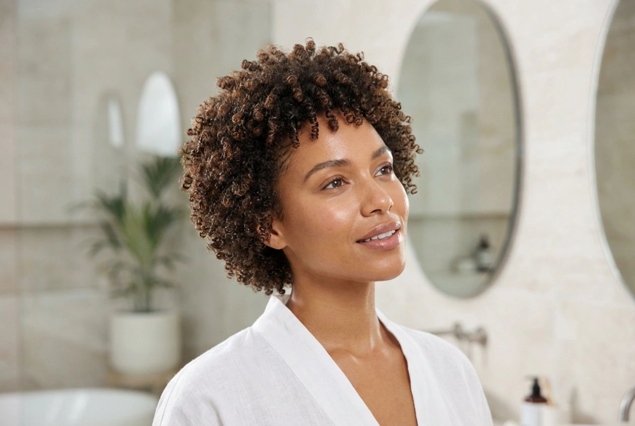 Rizos afro en pelo corto paso a paso: rizo duradero sin resecar