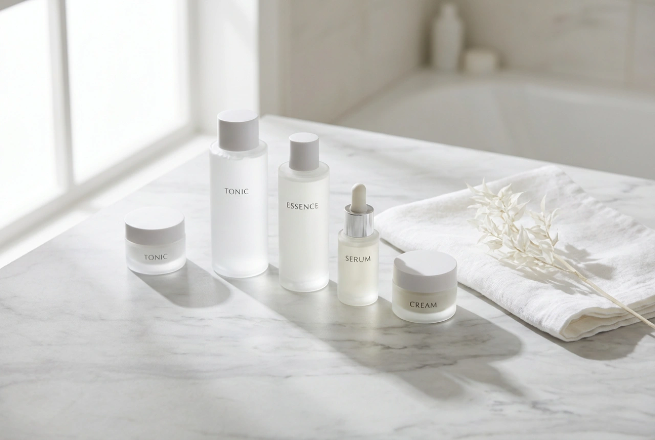 Sérum facial hidratante: el orden correcto con tónico, esencia y crema