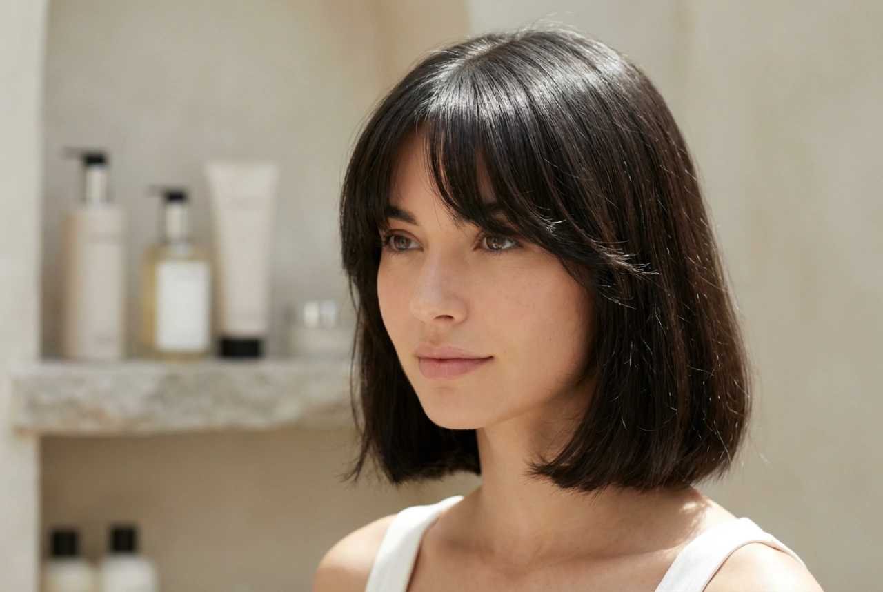 Flequillo cortina para pelo corto: corte, estilizado y cuidado