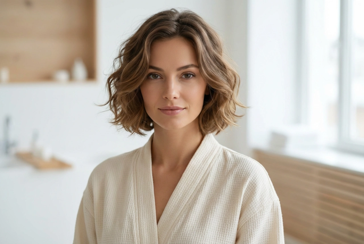 Rizos suaves en cabello corto: métodos sin calor