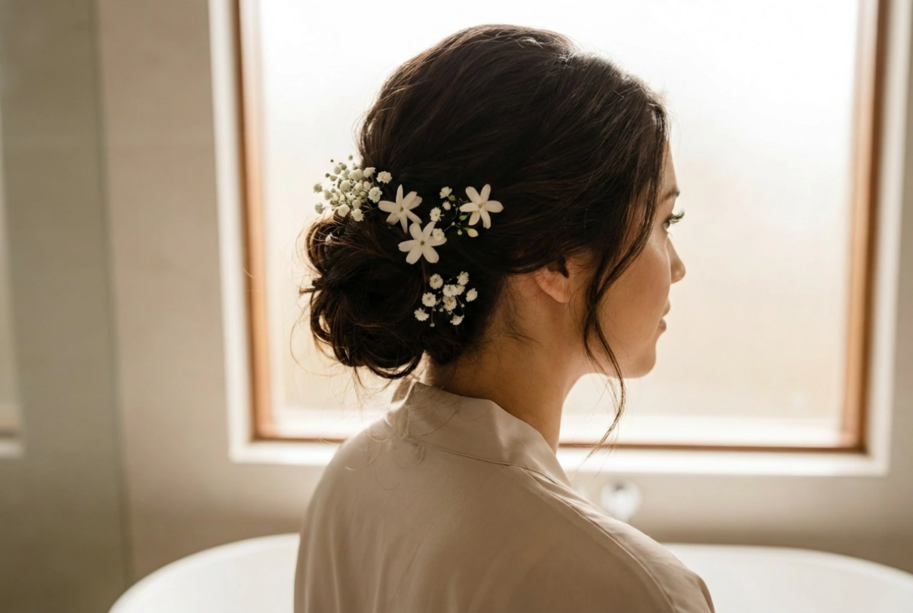 Recogidos delicados para bodas: preparación del cabello y paso a paso