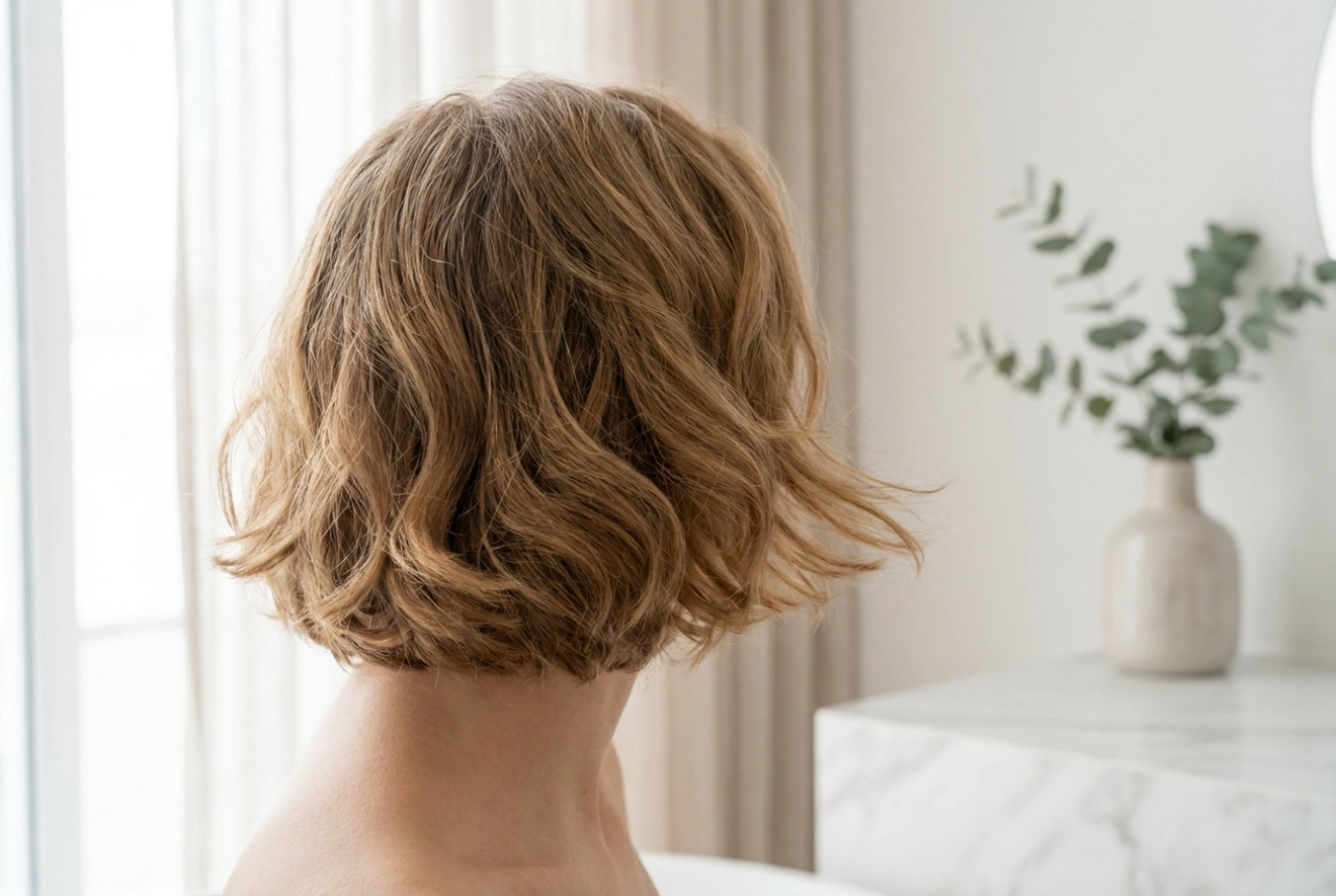 Ondas en el pelo corto: rizos elásticos sin apelmazar ni encrespar