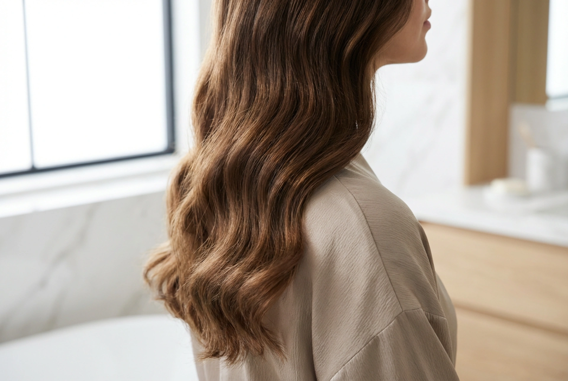 Métodos para conseguir ondas en el cabello largo: rizador, trenzas y rulos