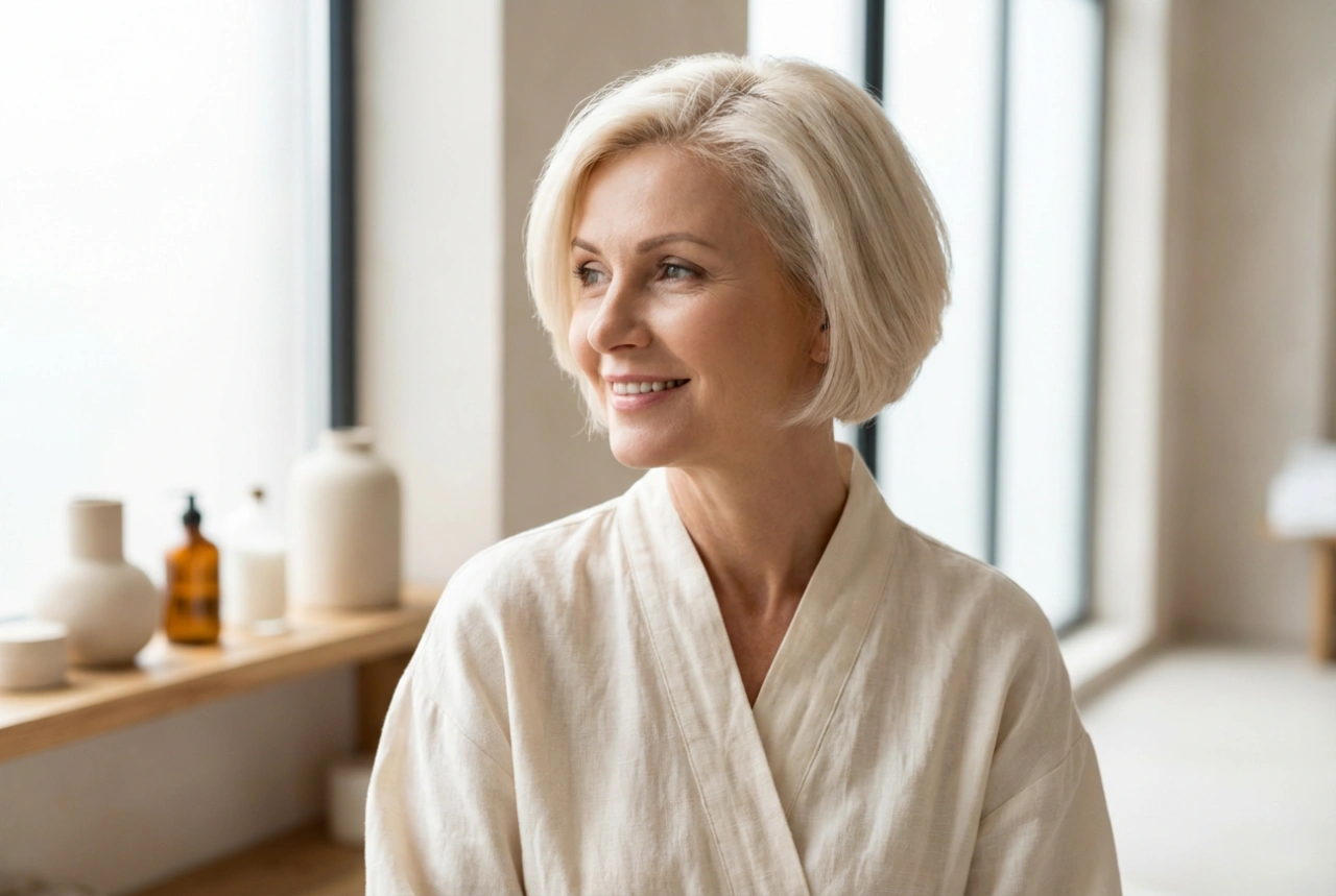 Corte de pelo bob para mujeres de 50 años: un corte rejuvenecedor y peinado paso a paso