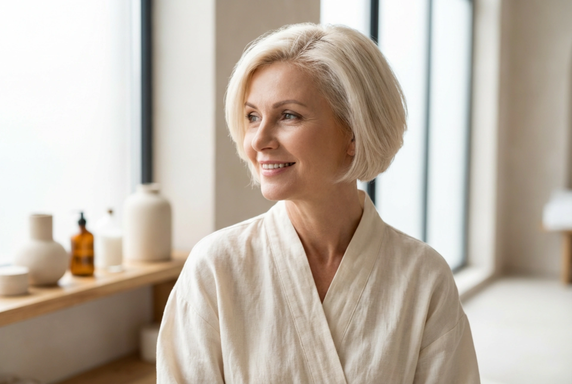Corte de pelo bob para mujeres de 50 años: un corte rejuvenecedor y peinado paso a paso