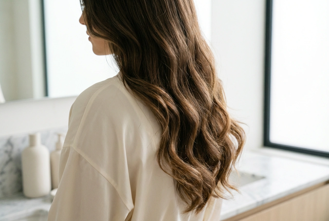 Cabello largo y peinados de mujer: secado con volumen y ondas
