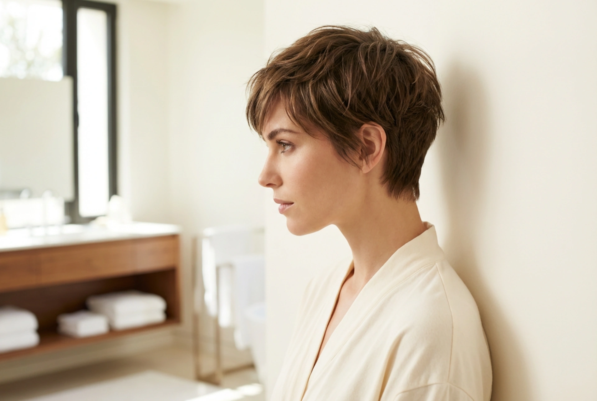 Minimalismo y carácter: el peinado corto con efecto wow