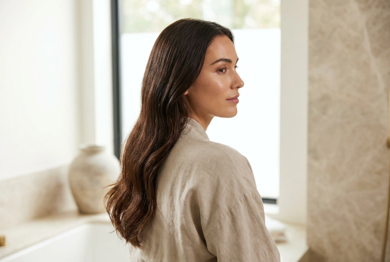 Liso y brillante: cómo lograr un cabello lacio natural y sin rigidez