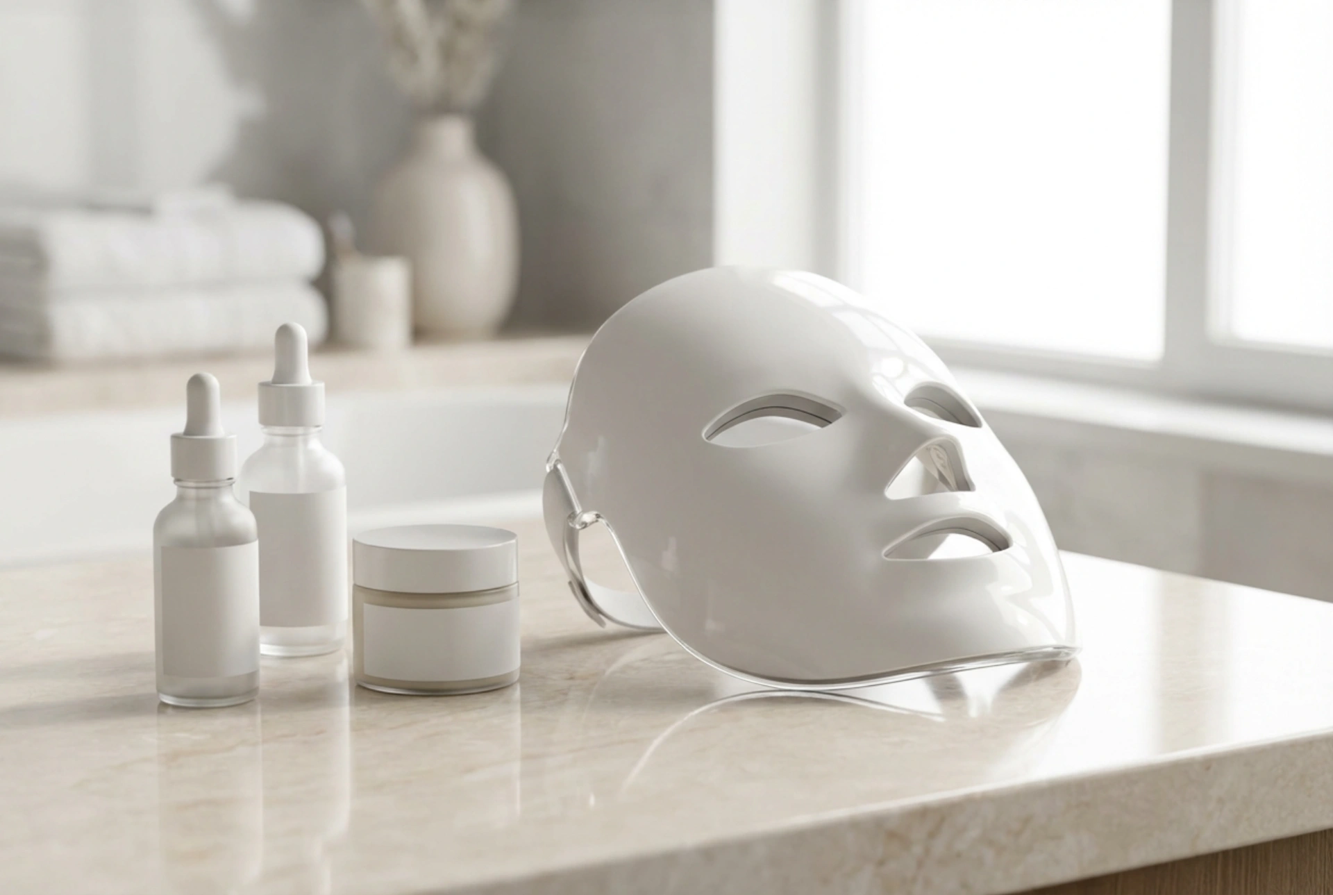 Máscara LED facial: preparación de la piel, duración de la sesión y cuidado posterior