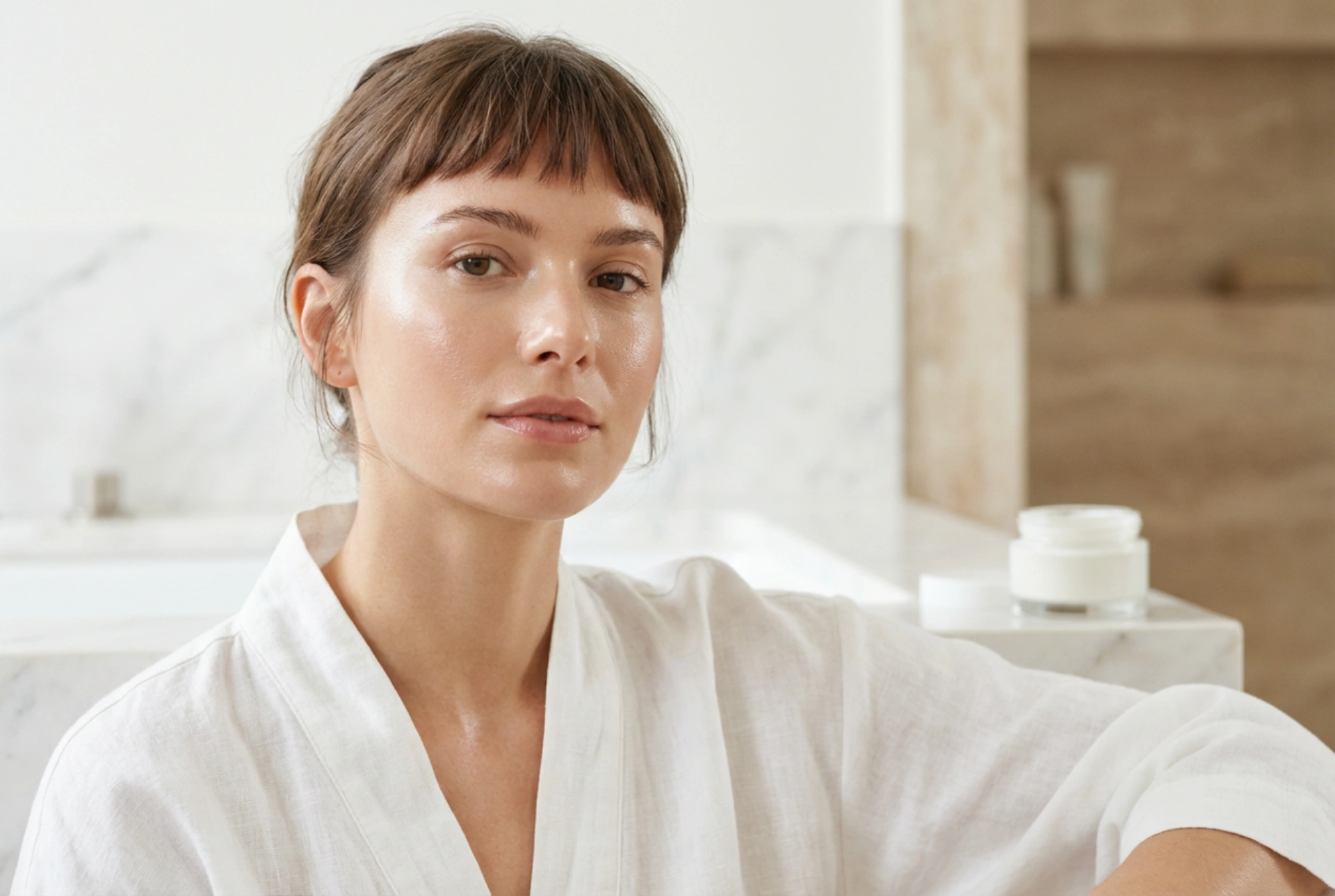 Peinado con flequillo corto: cómo estilizar un microflequillo y mantener la ligereza