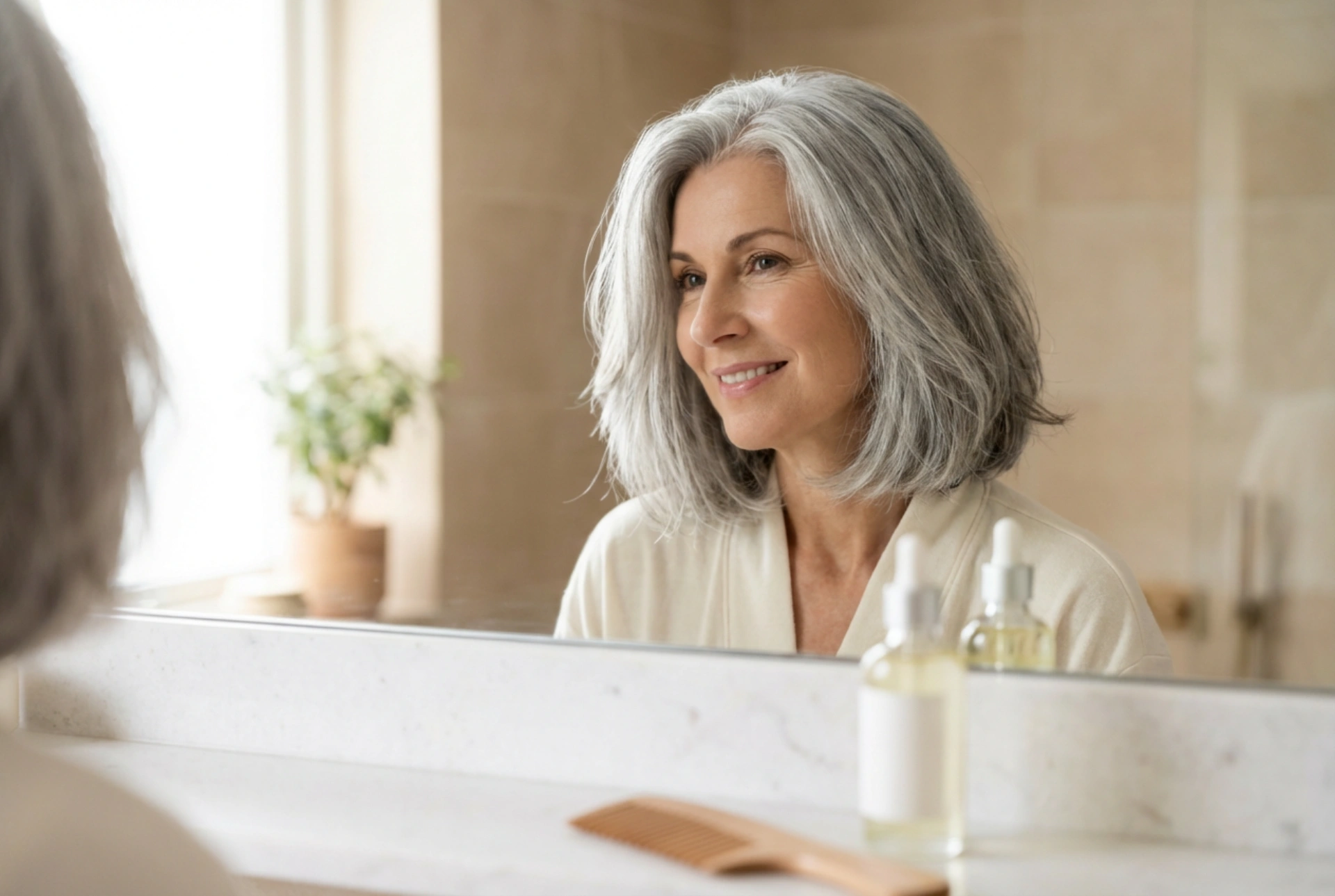Hebras grises con carácter: peinados para cabello canoso