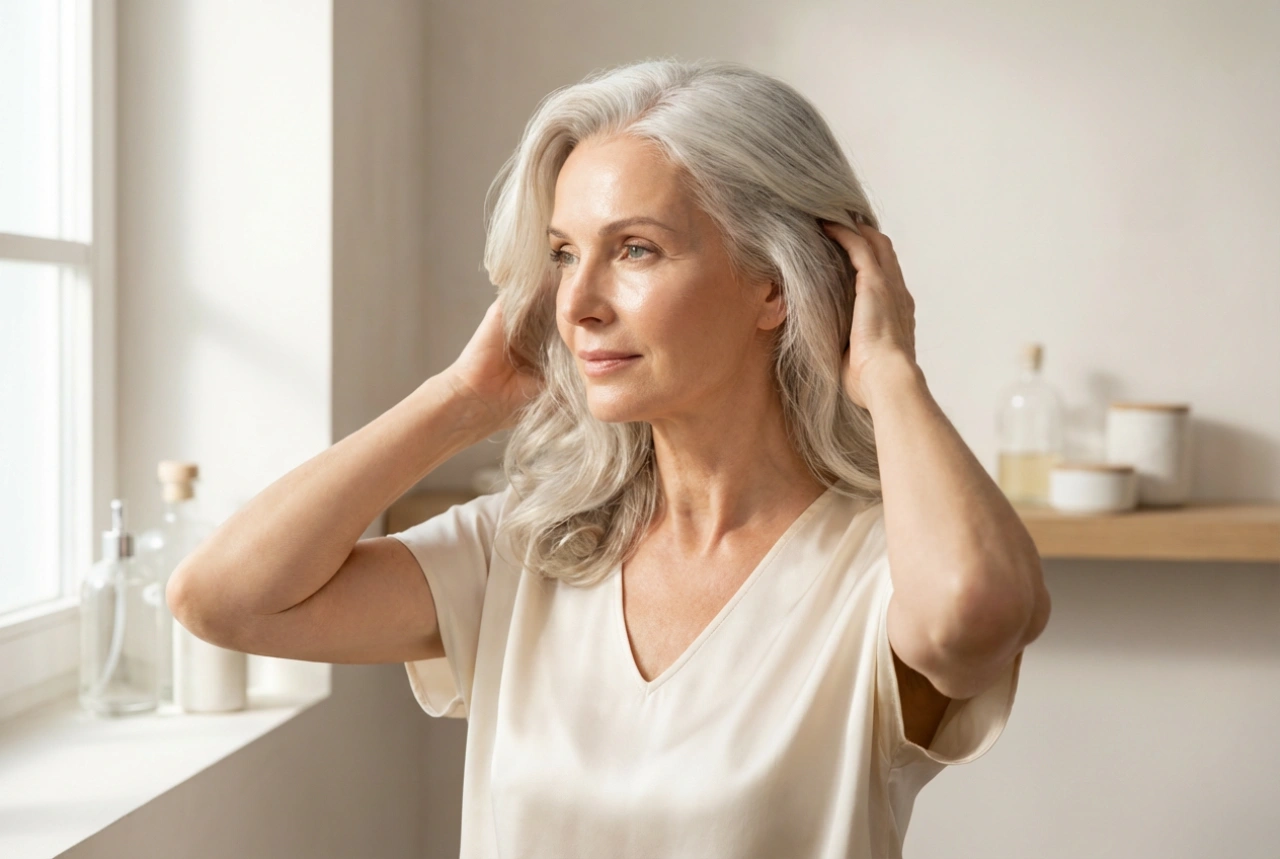 Cabello largo después de los 60: peinados para mujeres maduras paso a paso