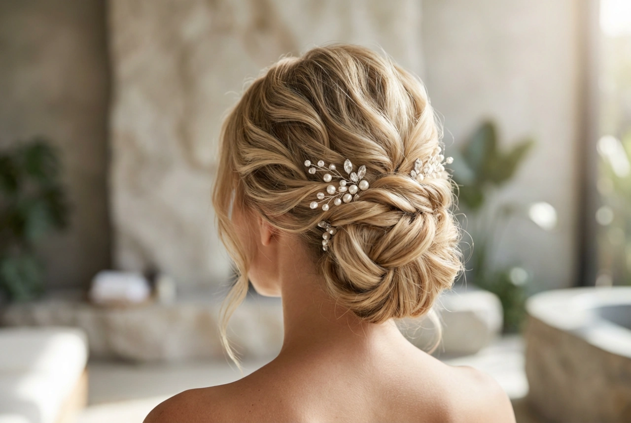Rizos recogidos para una boda: peinados elegantes paso a paso