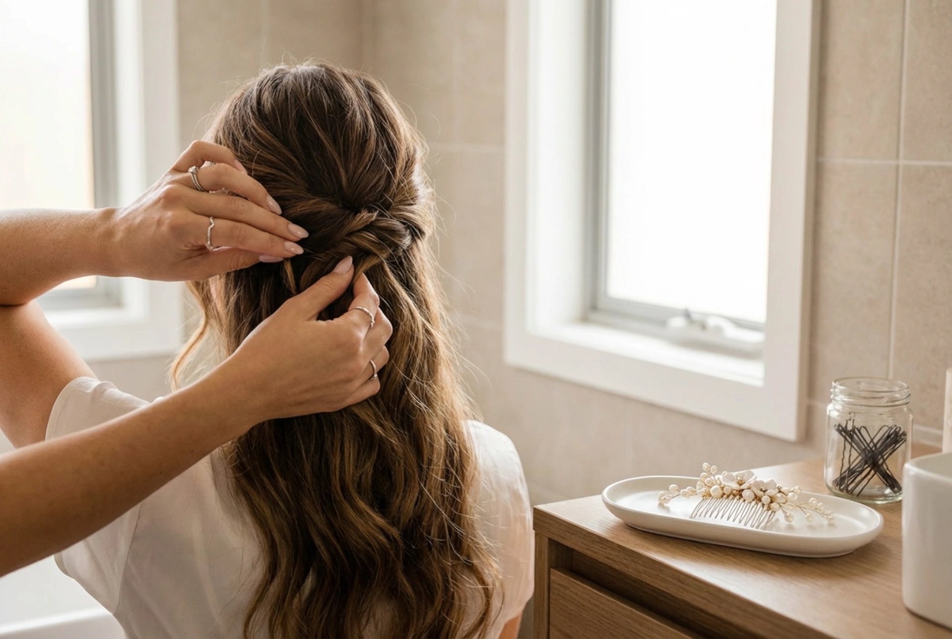 Peinados para bodas con pelo largo: estilos, ondas y recogidos para hacer en casa