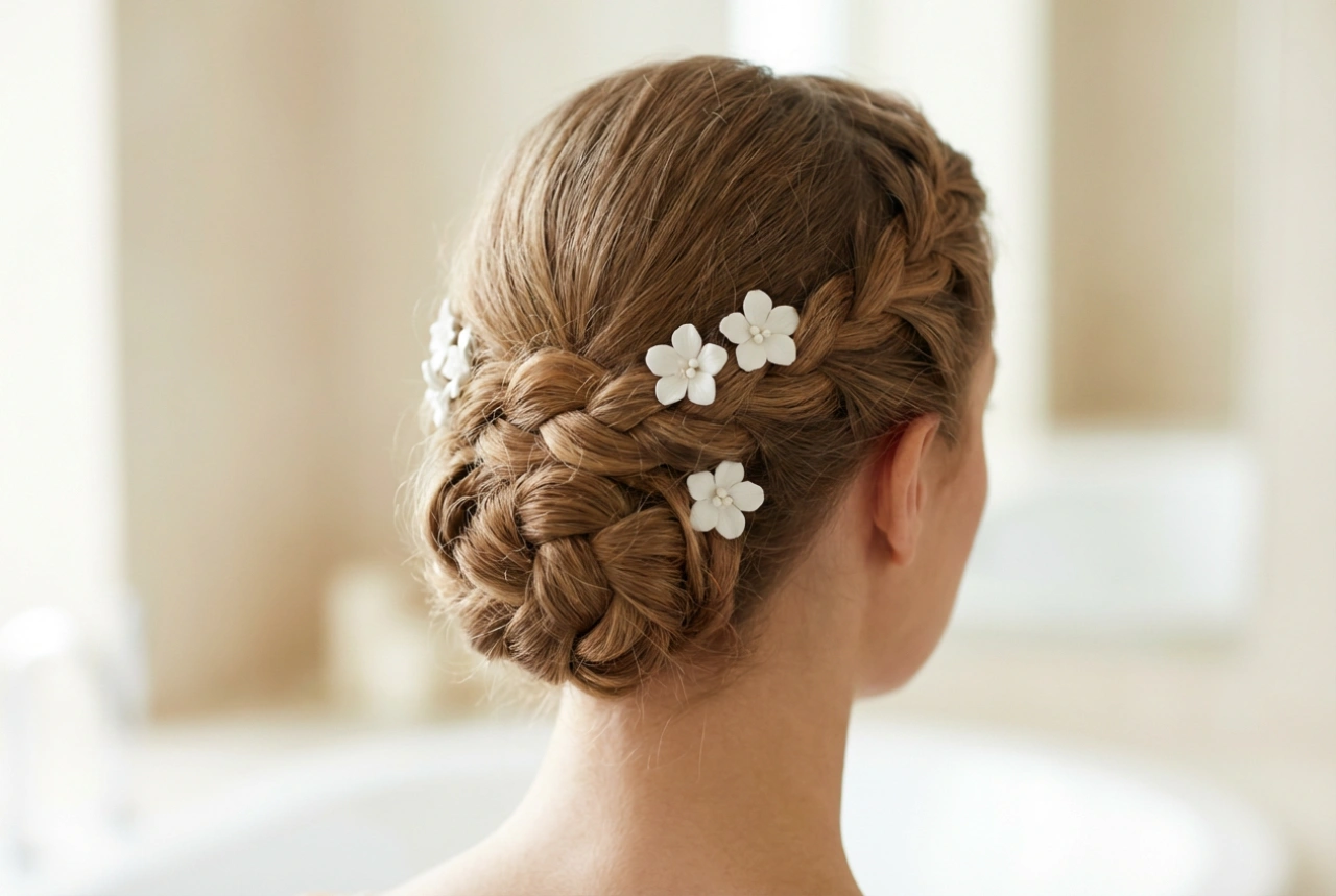 Peinados con trenzas para bodas: estilos para cabello mediano paso a paso