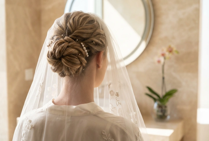 Velo y peinados de novia: fijación, volumen y durabilidad