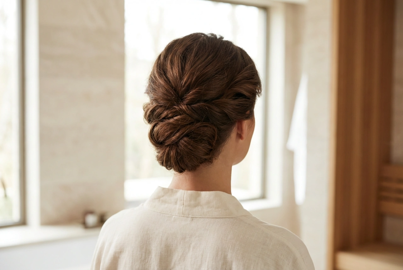 Peinados: recogidos para cabello de longitud media paso a paso
