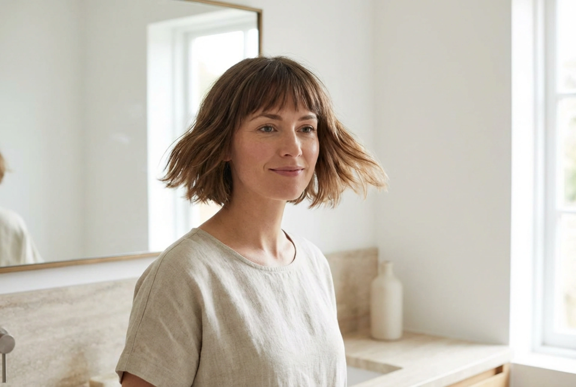 Pelo corto y peinados con flequillo: estilos rápidos para el día a día